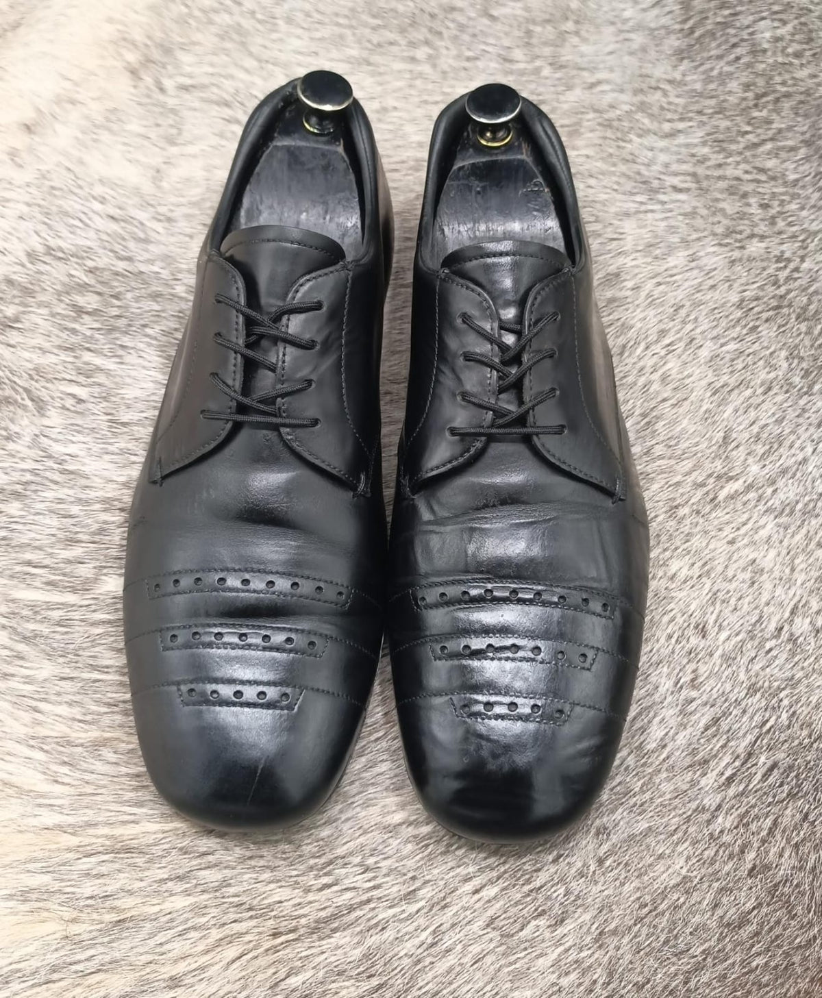 Prada formal leather brogues