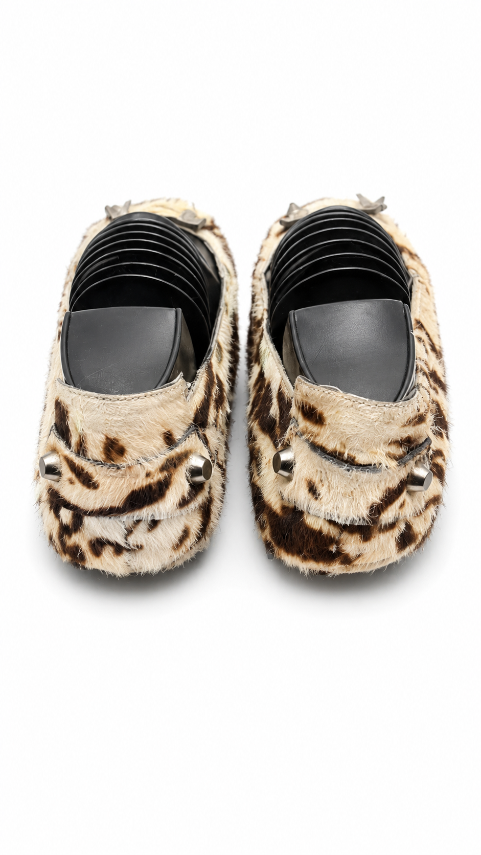 alenciaga calf-hair flats