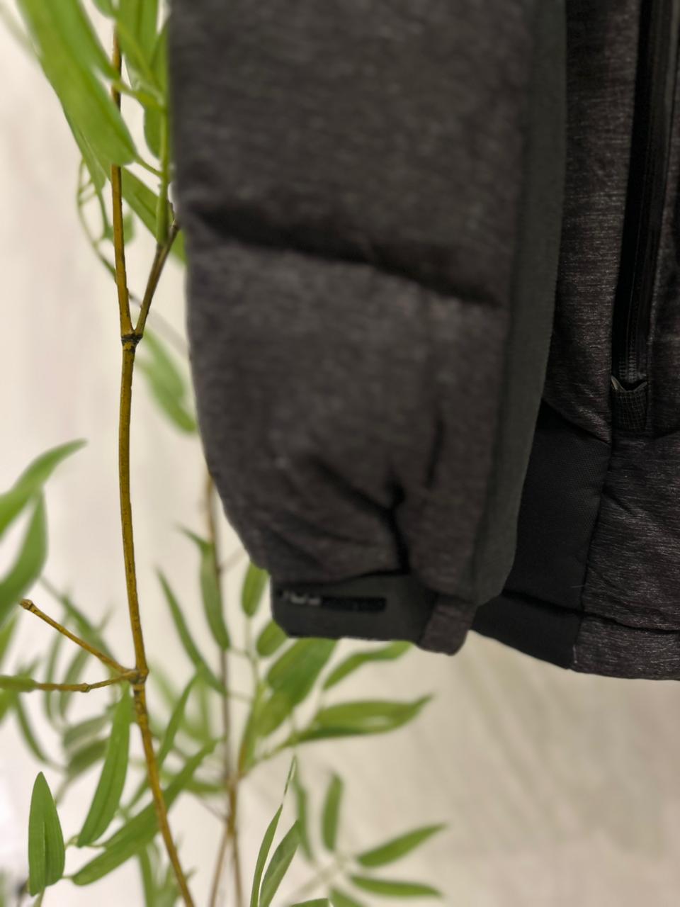 Fila Puffer Jacket with Fur-Trimmed Hood