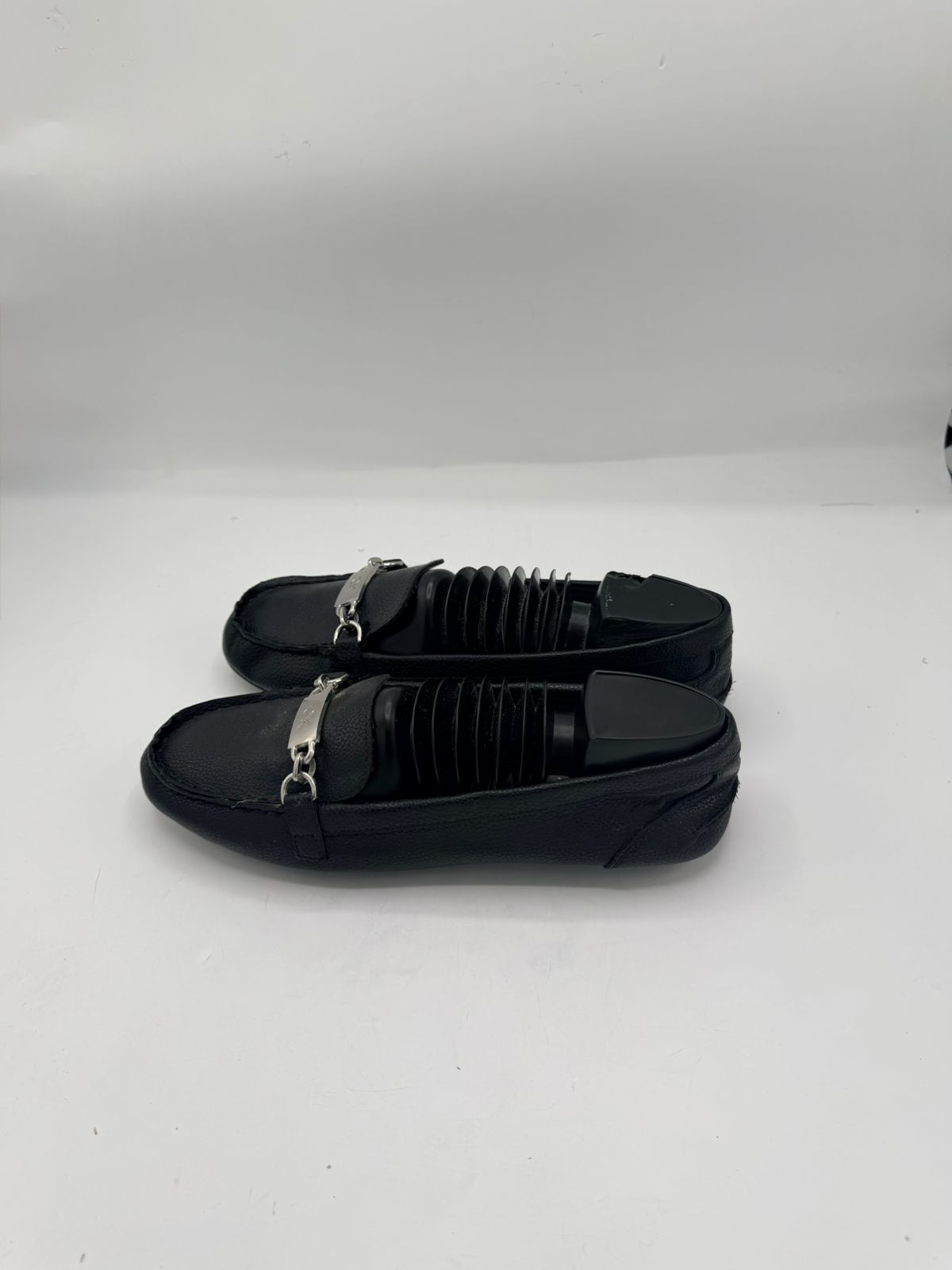 Calvin Klein Black Loafers with Logo Plaque (TSPK 0001)