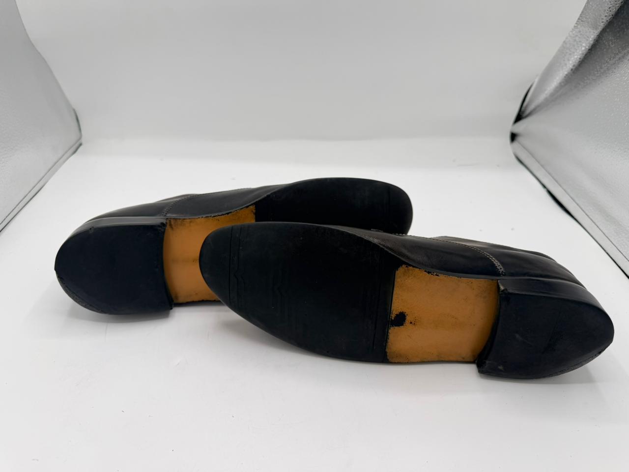 Louis Vuitton Black Leather Derby Shoes (TSPK 0011)