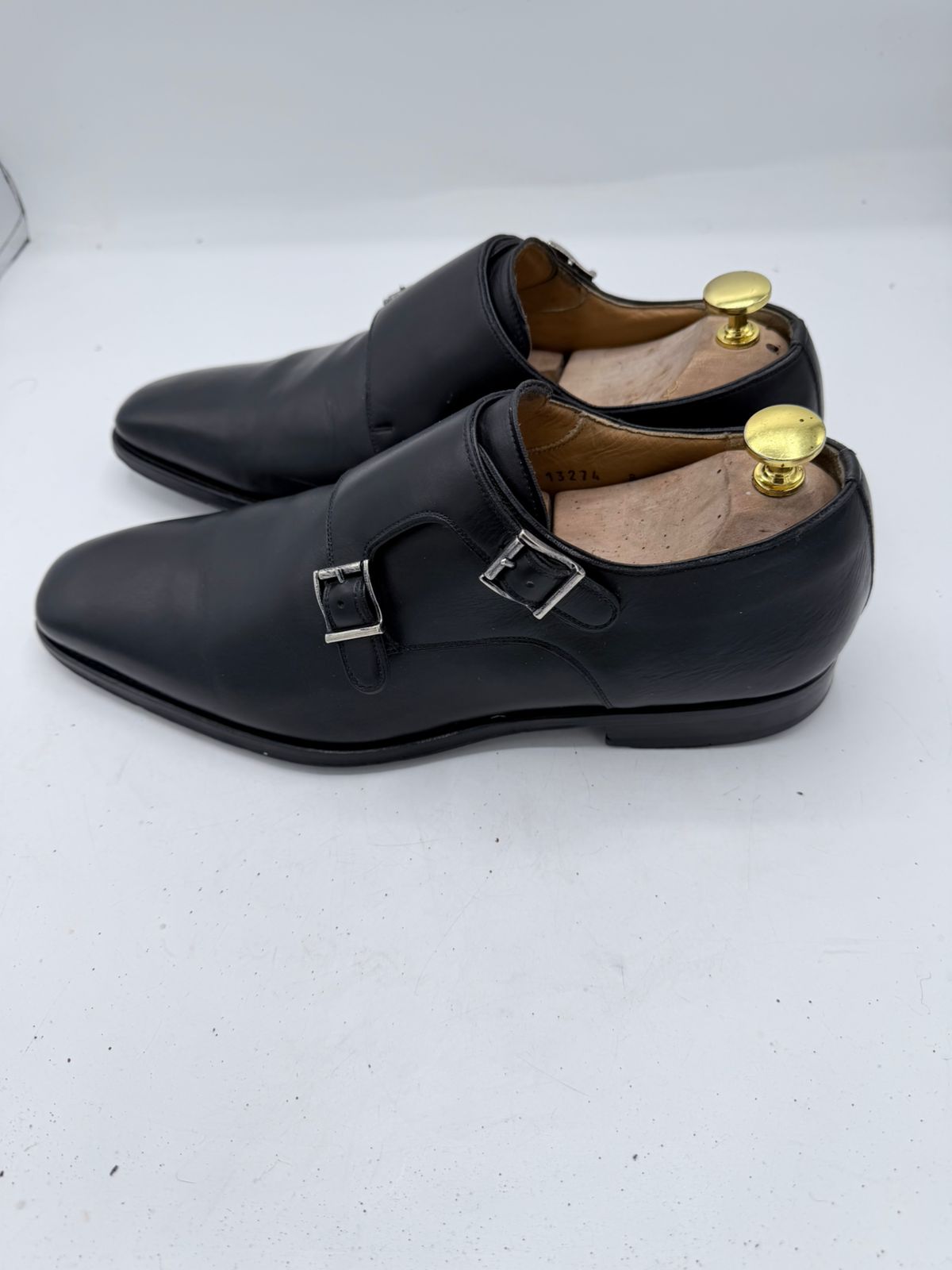 Magnanni Miro Men’s Double Monk Strap Dress Shoes
