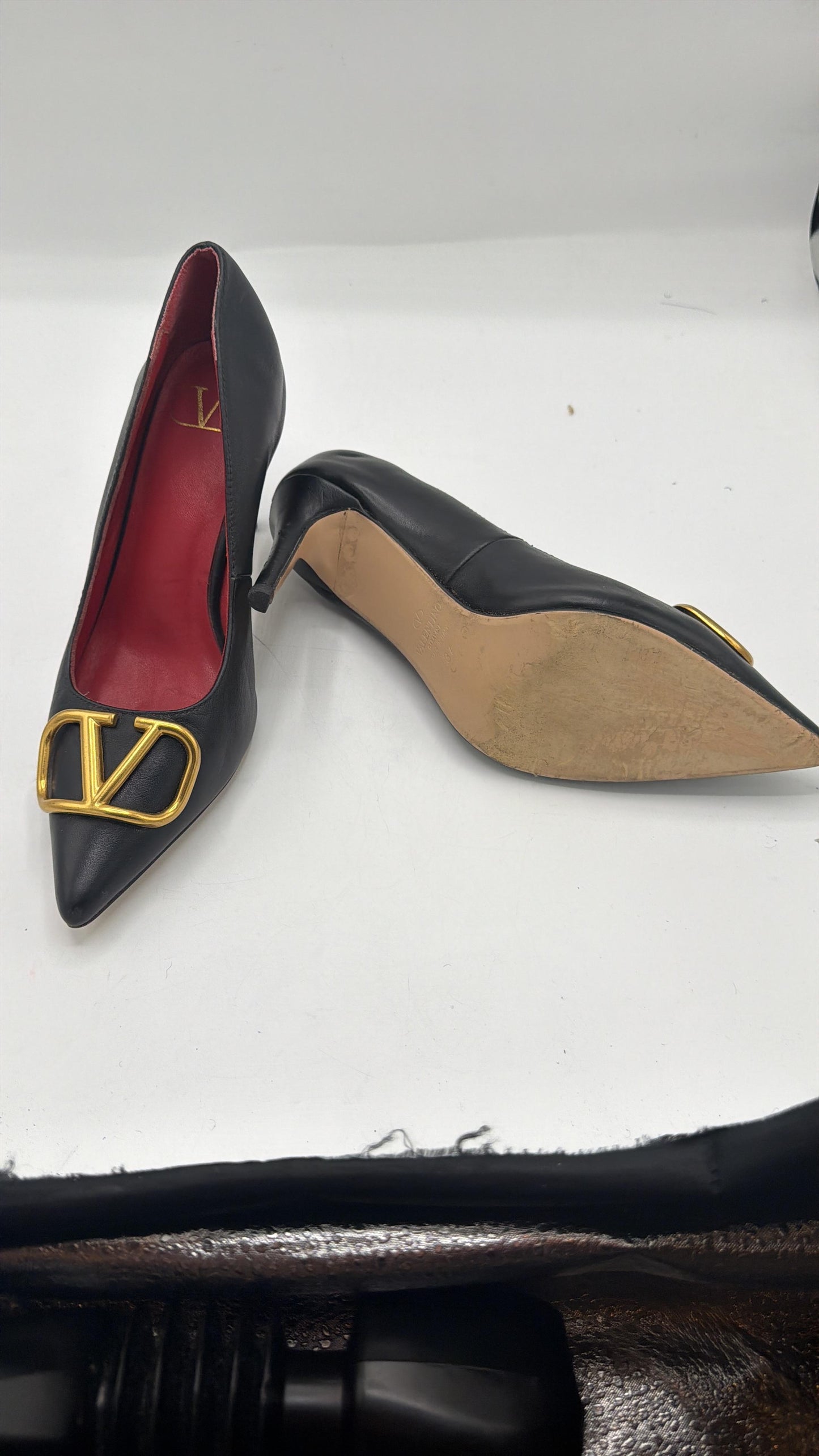 Valentino Garavani Women's VLogo Pointed-Toe Pumps