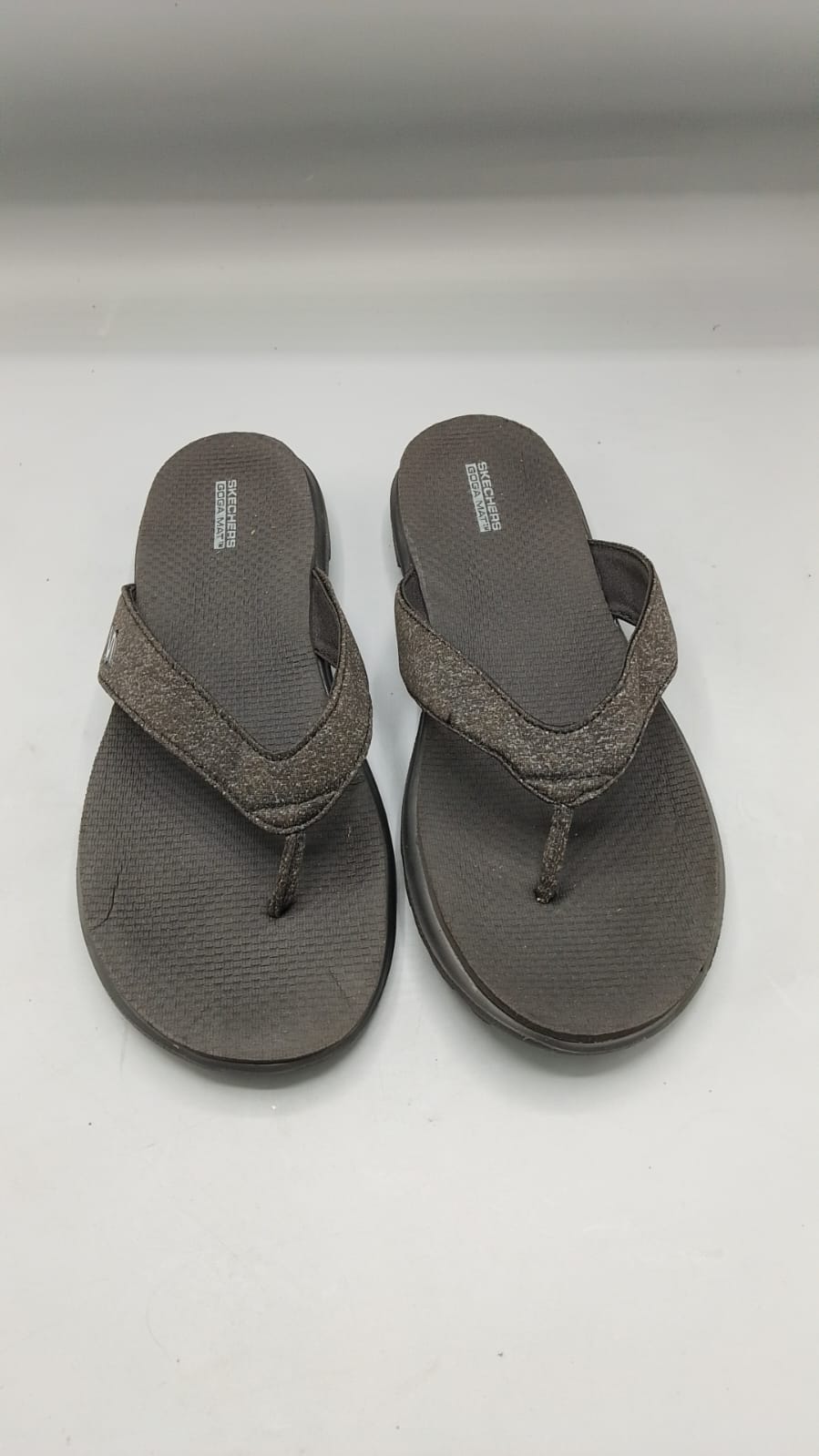 Prada Denim-Style Flip Flops