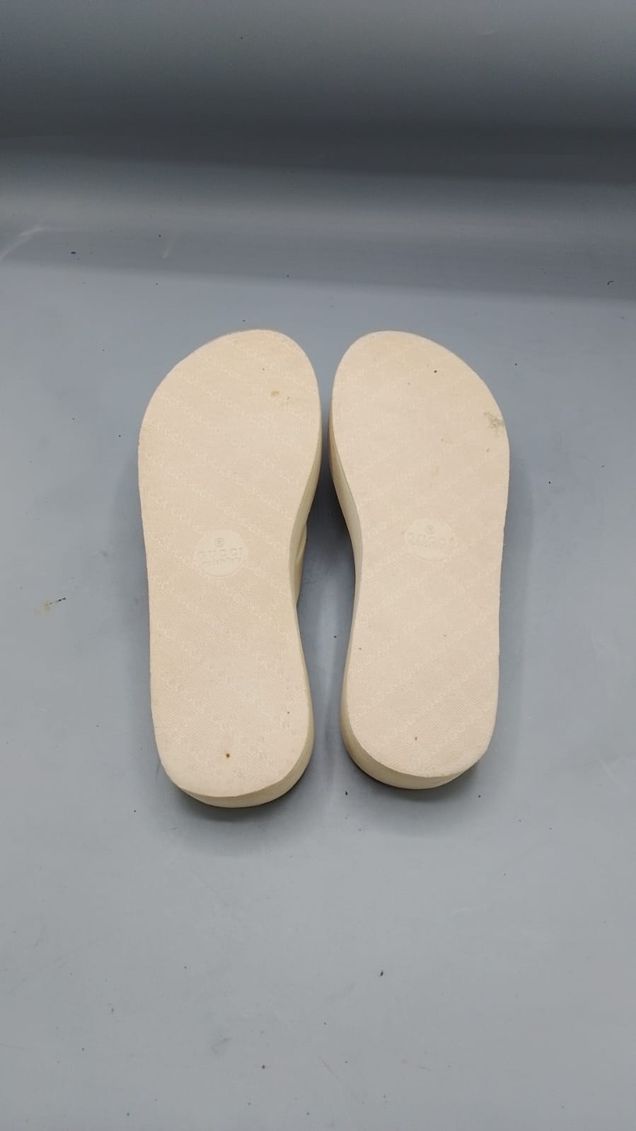 Gucci Double G Thong Sandals