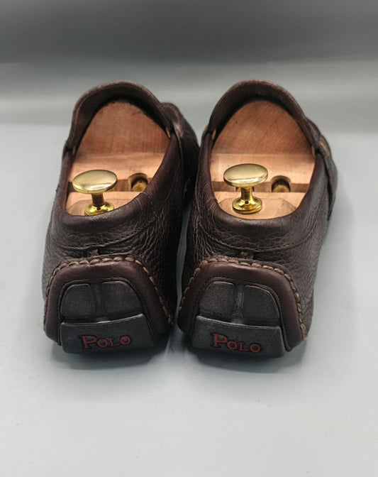 Polo Ralph Lauren Brown Leather Loafers