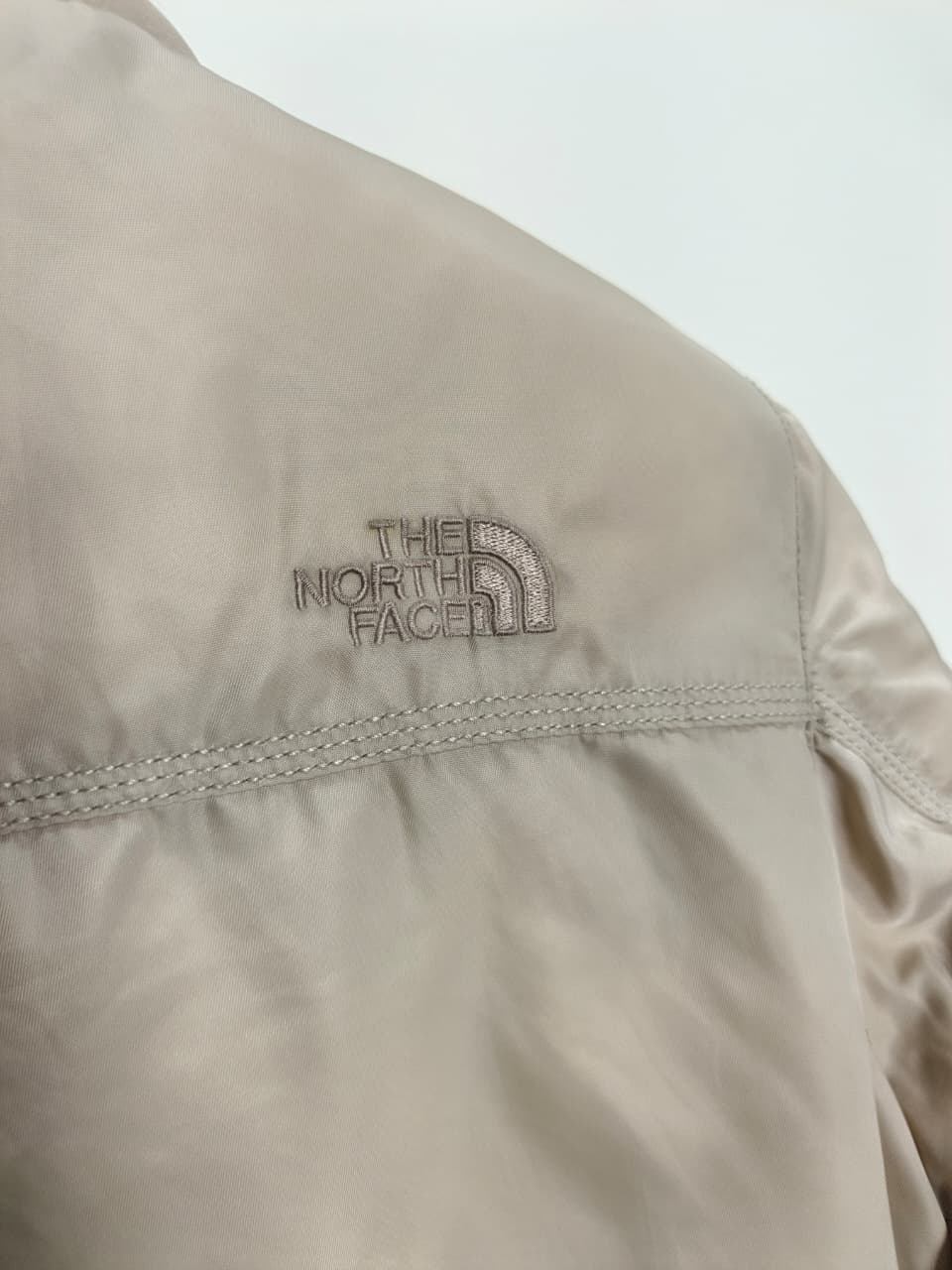 The North Face down parka (beige/stone)