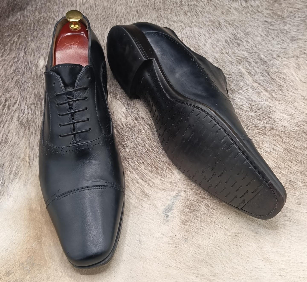 Santoni Christian Louboutin Greggo cap-toe Oxford shoes