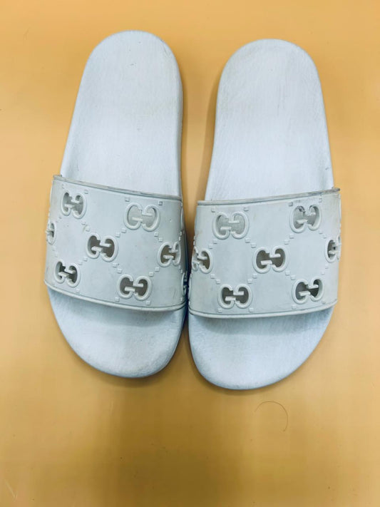 Gucci Slides white signature