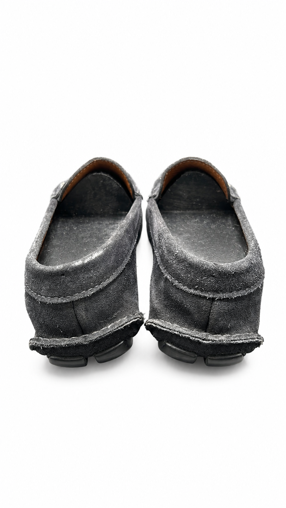 Prada suede penny loafer/driving moccasin