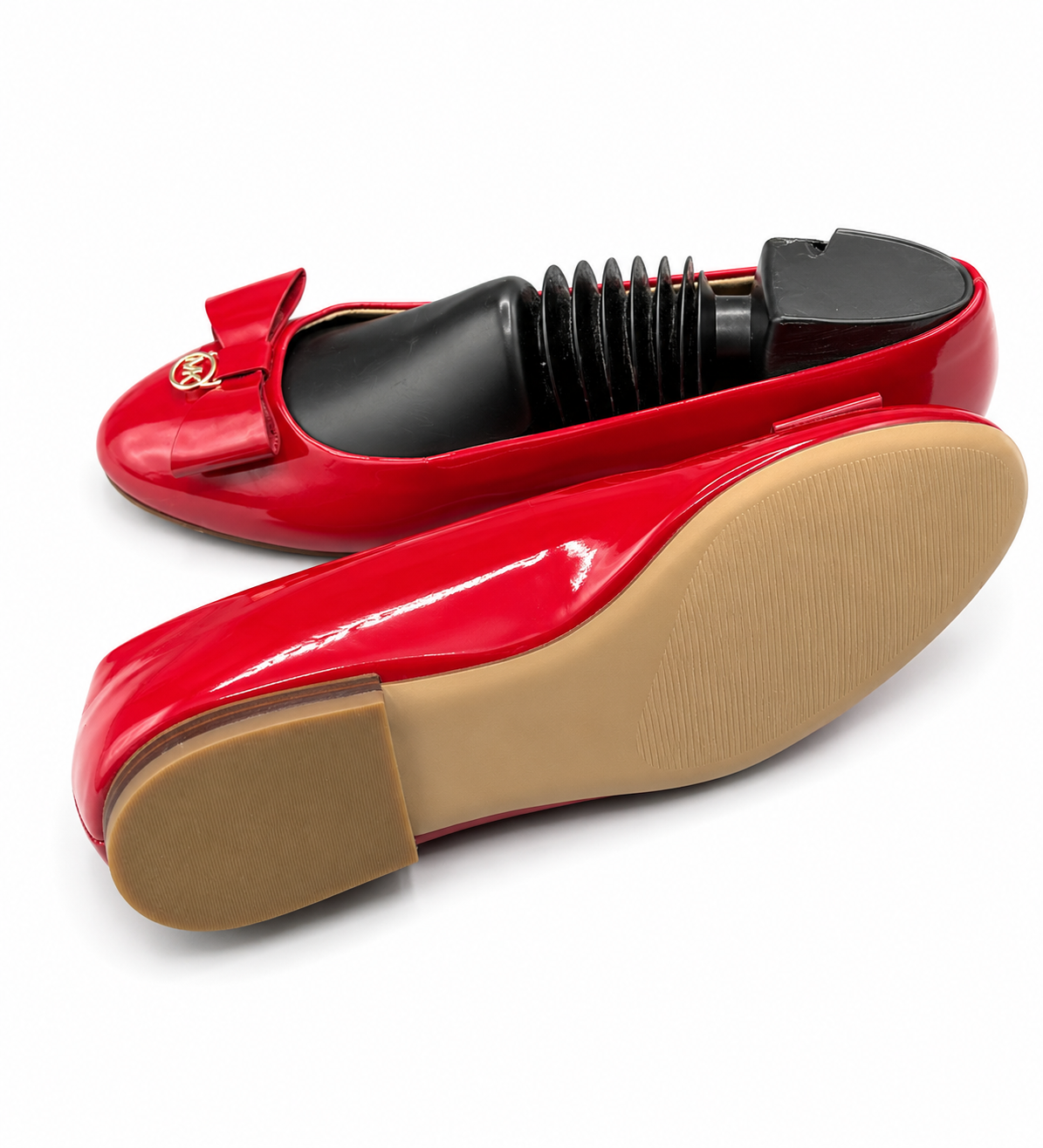 Michael Kors patent leather ballet flats