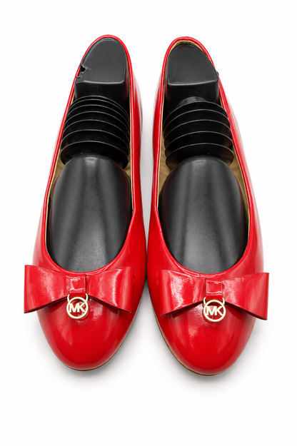Michael Kors patent leather ballet flats
