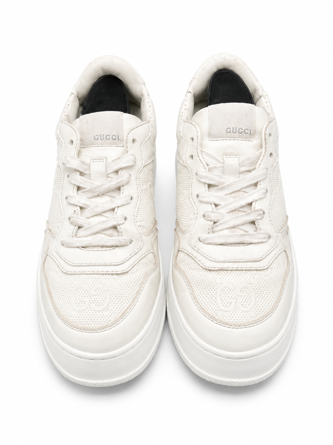 Gucci GG Embossed low-top leather sneaker