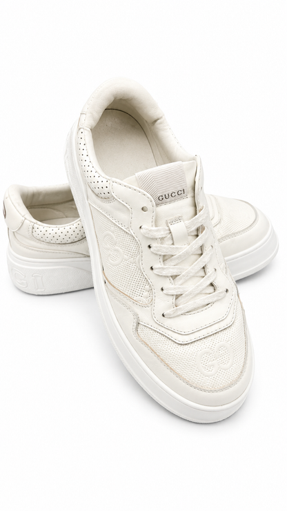 Gucci GG Embossed low-top leather sneaker