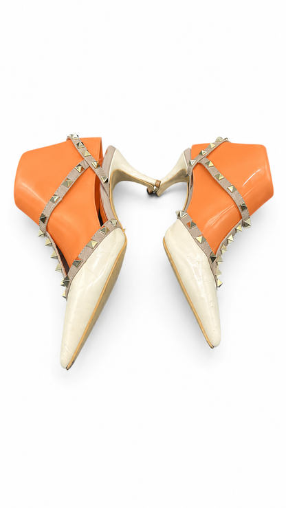 Valentino Garavani Rockstud T-strap pumps