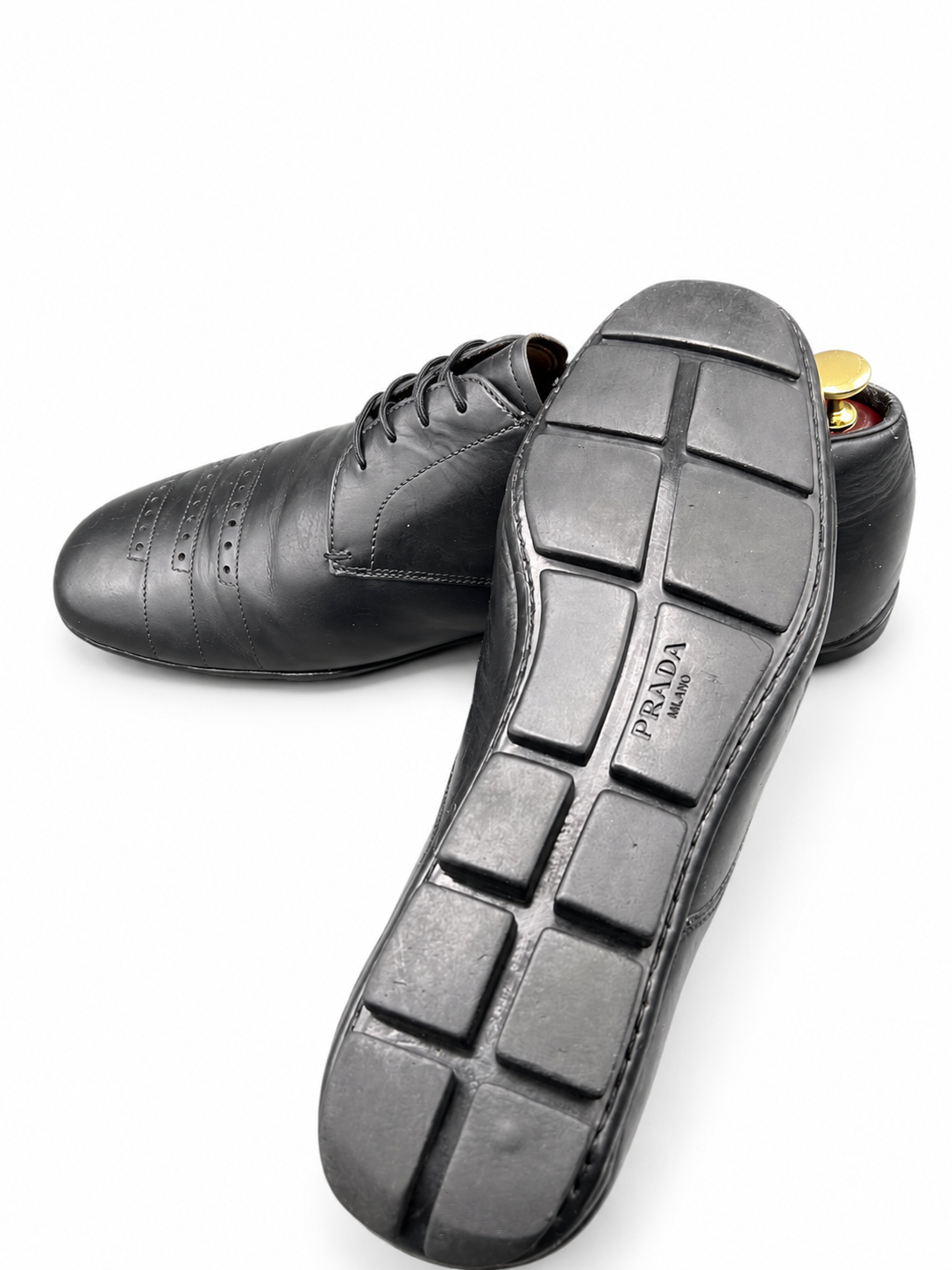 Prada formal leather brogues
