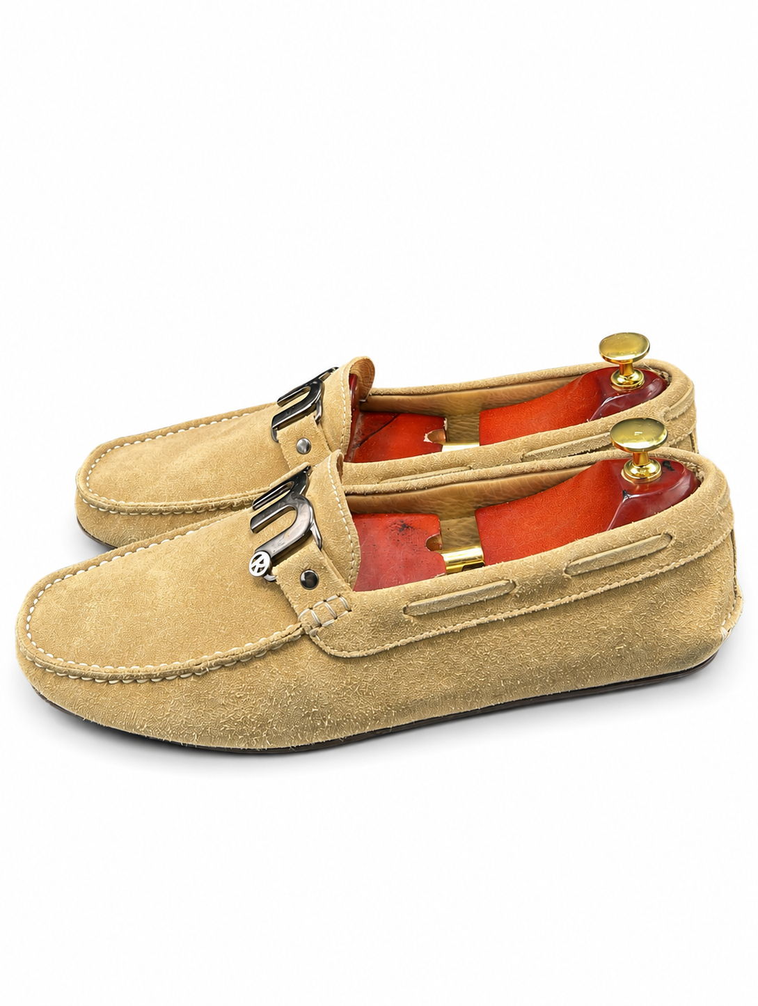 Moschino Moschino suede driving loafer