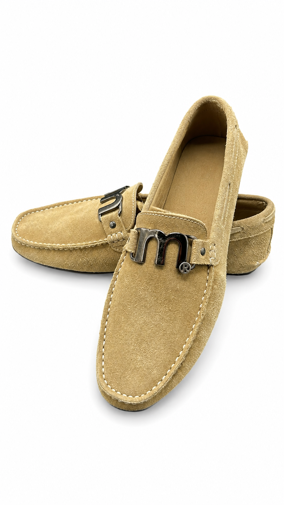 Moschino Moschino suede driving loafer