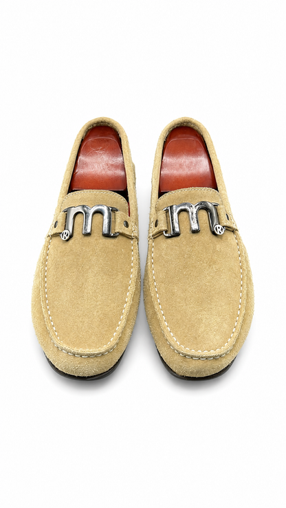 Moschino Moschino suede driving loafer