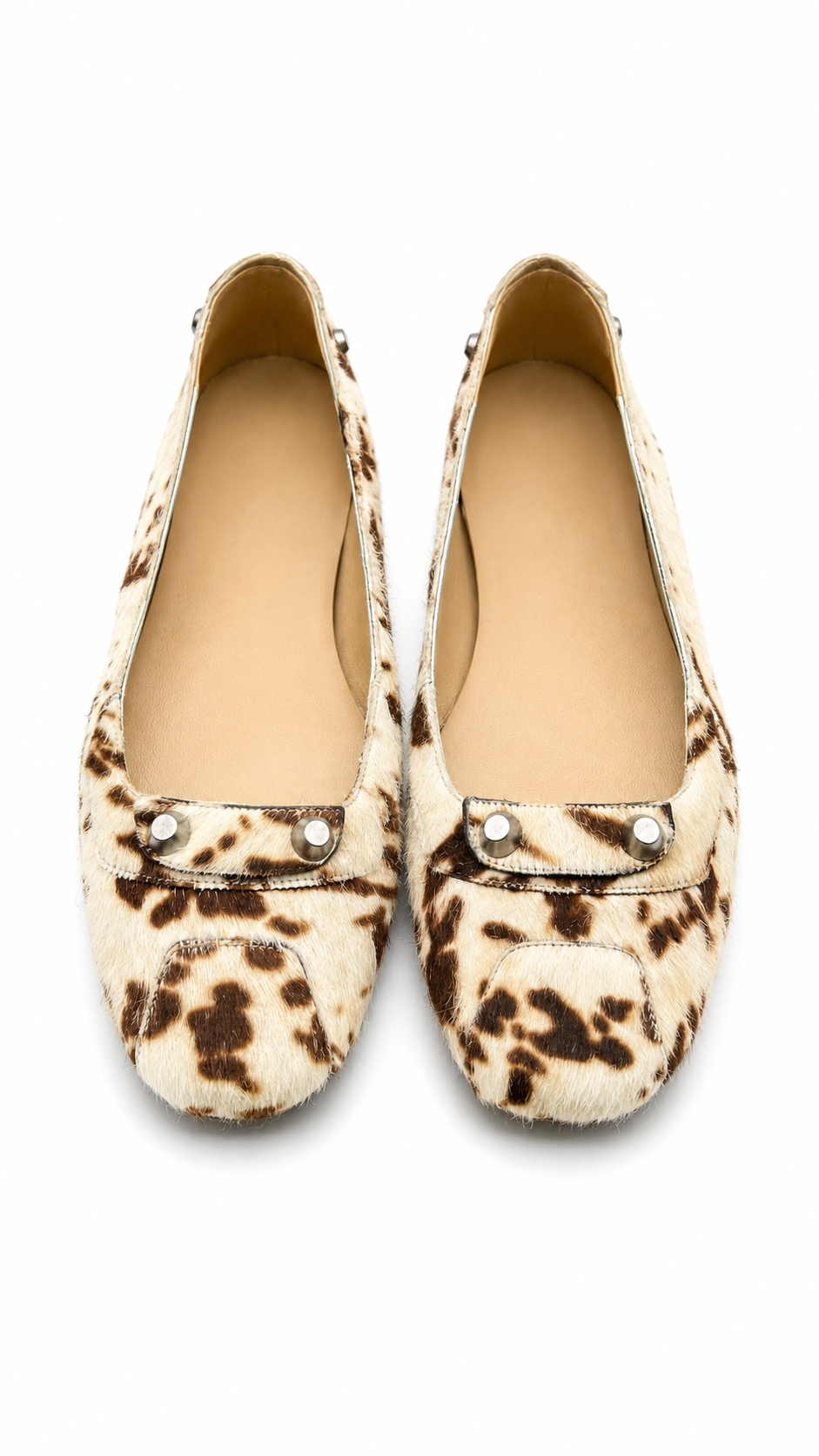 alenciaga calf-hair flats