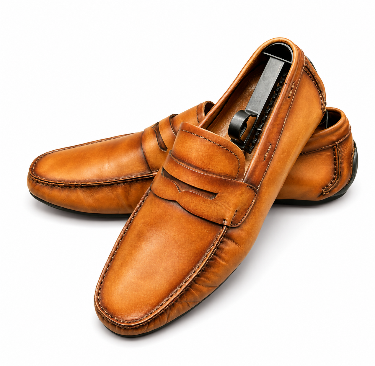 Magnanni classic cognac loafer