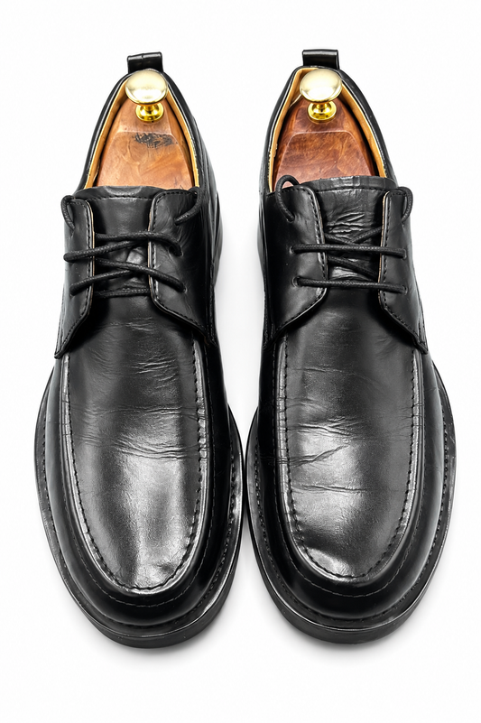 Gucci Leather Derby Dress Shoe