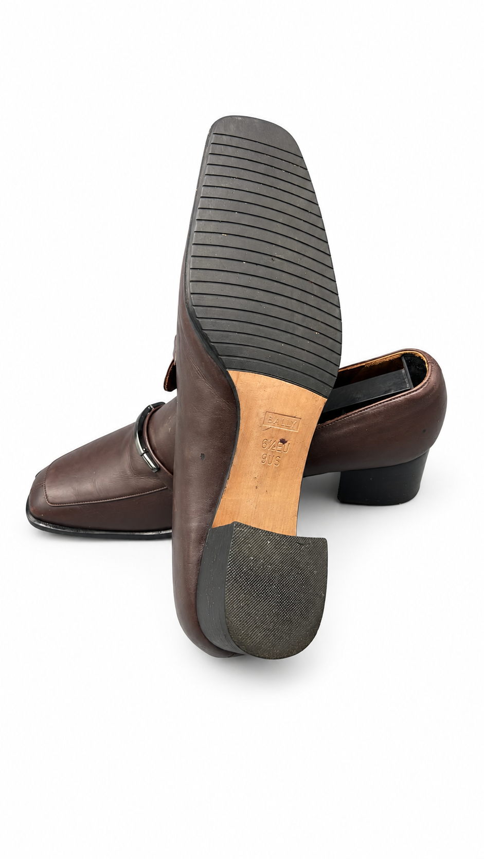 Bally Brown leather formal loafer