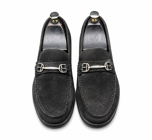 Bally Switzerland Suede driving loafer