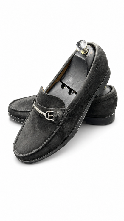 Bally Switzerland Suede driving loafer