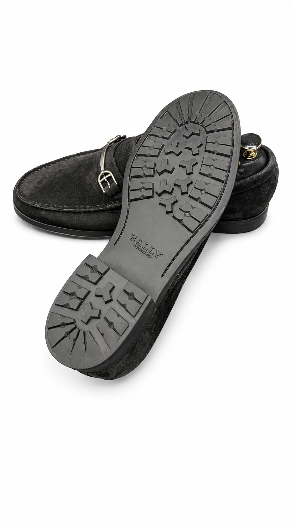 Bally Switzerland Suede driving loafer