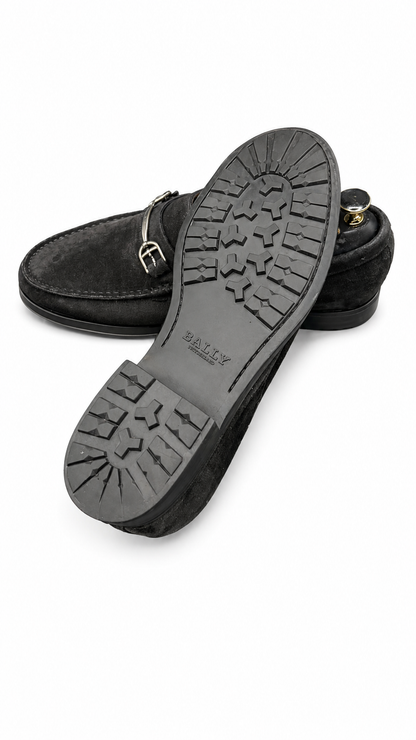 Bally Switzerland Suede driving loafer