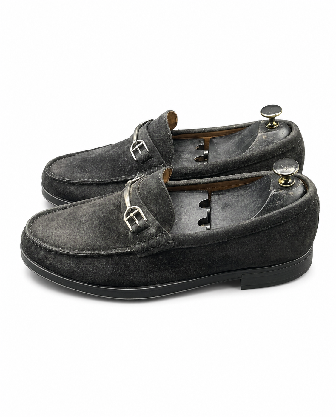 Bally Switzerland Suede driving loafer