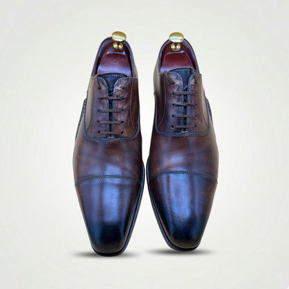 Magnanni Men’s Premium Brown Leather Oxford Shoes