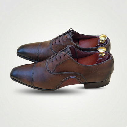 Magnanni Men’s Premium Brown Leather Oxford Shoes