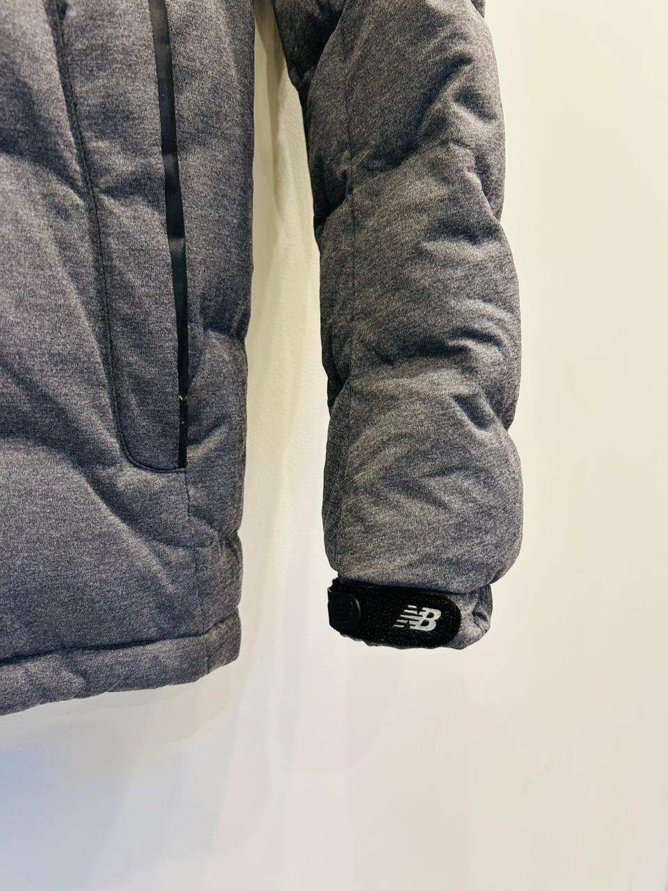 New Balance Grey Puffer Jacket