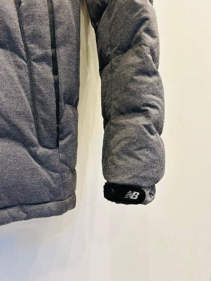 New Balance Grey Puffer Jacket