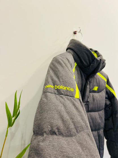 New Balance Grey Puffer Jacket