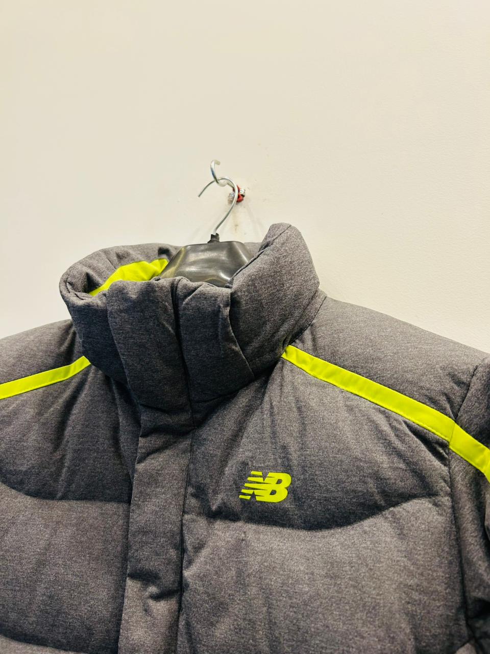 New Balance Grey Puffer Jacket