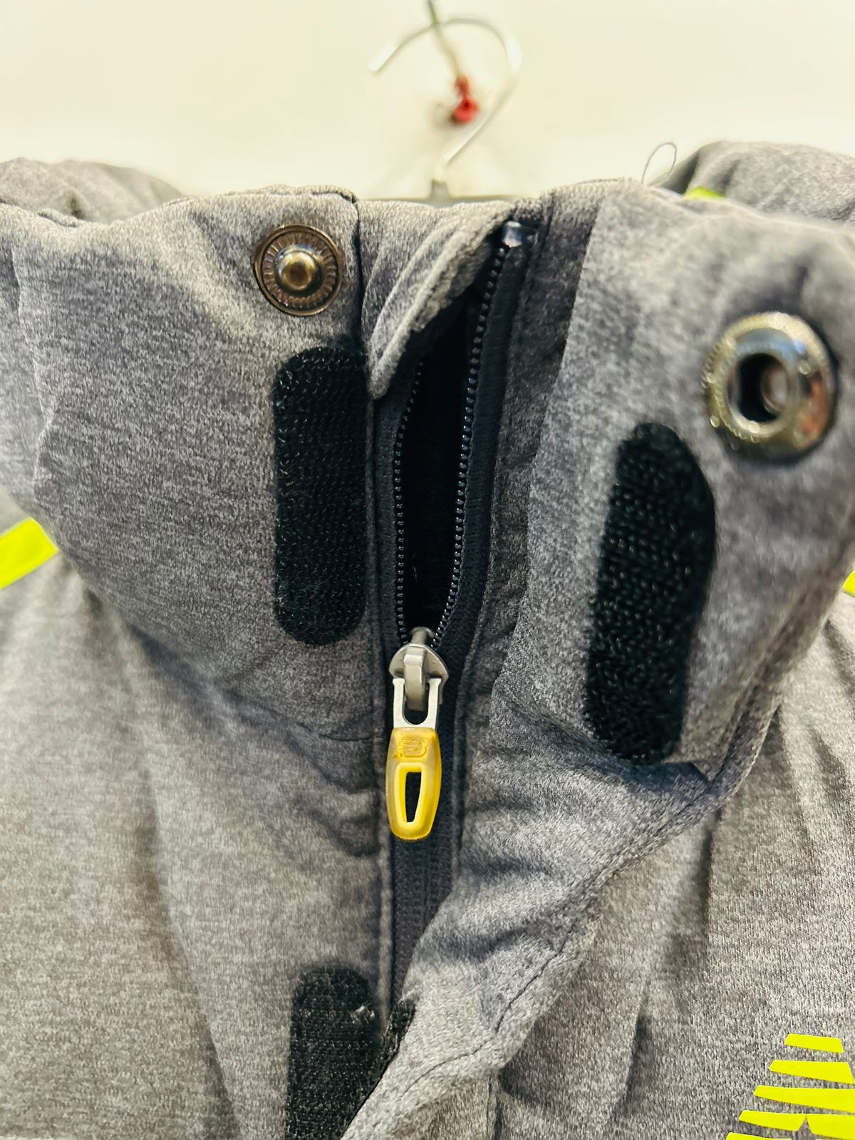 New Balance Grey Puffer Jacket