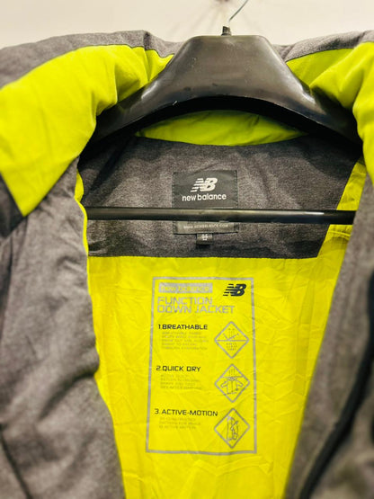 New Balance Grey Puffer Jacket