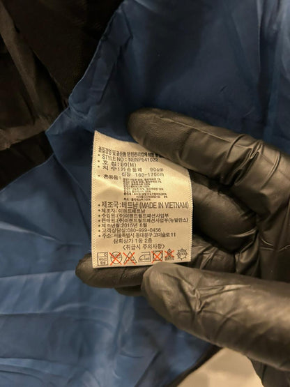 New Balance Black Puffer Jacket with Hood