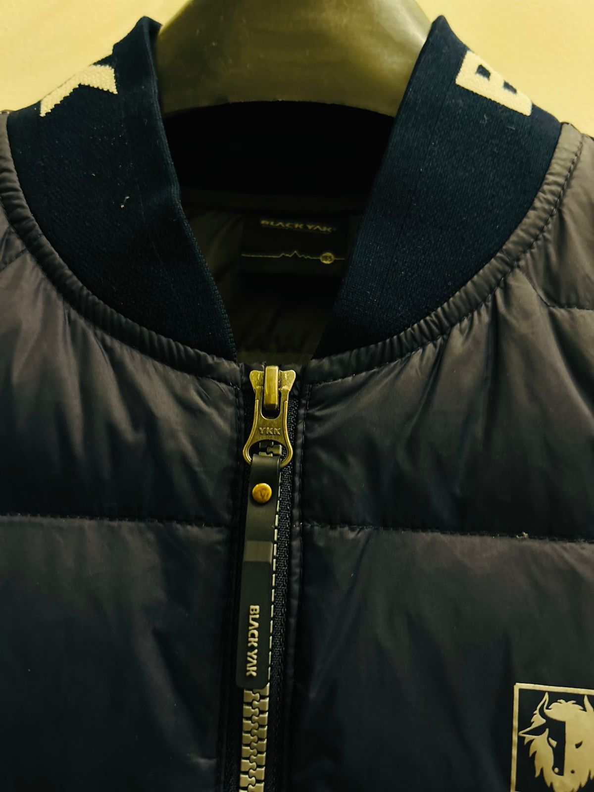 Black Yak Goose Down Puffer Jacket
