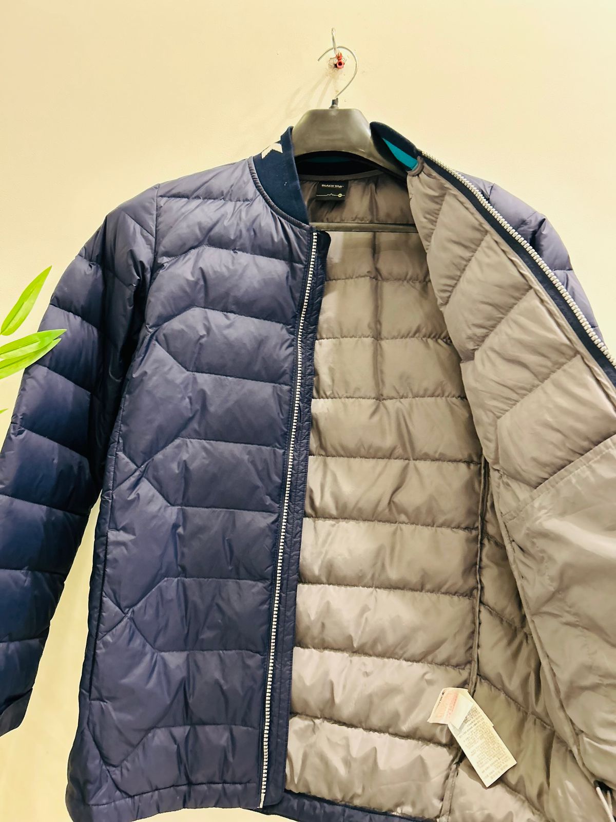 Black Yak Goose Down Puffer Jacket