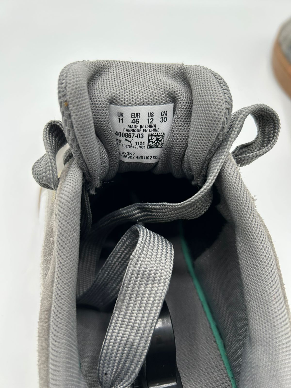 Puma Smash v2 'Charcoal Grey Gum' sneaker