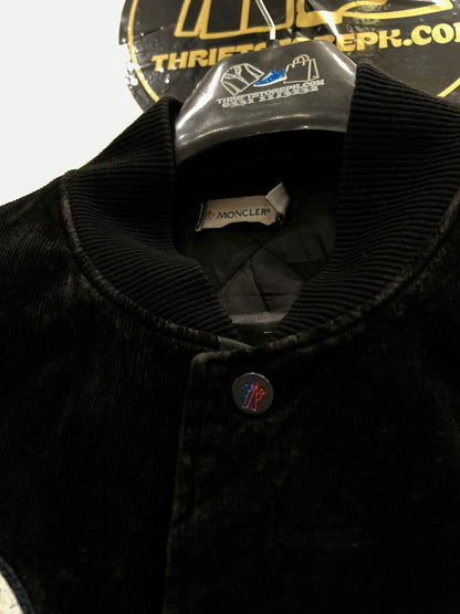 Moncler Genius 7 Fragment Hiroshi Fujiwara Sven appliquéd corduroy down bomber jacket