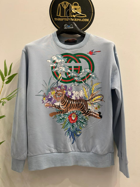 Gucci Tiger Interlocking G Sweatshirt