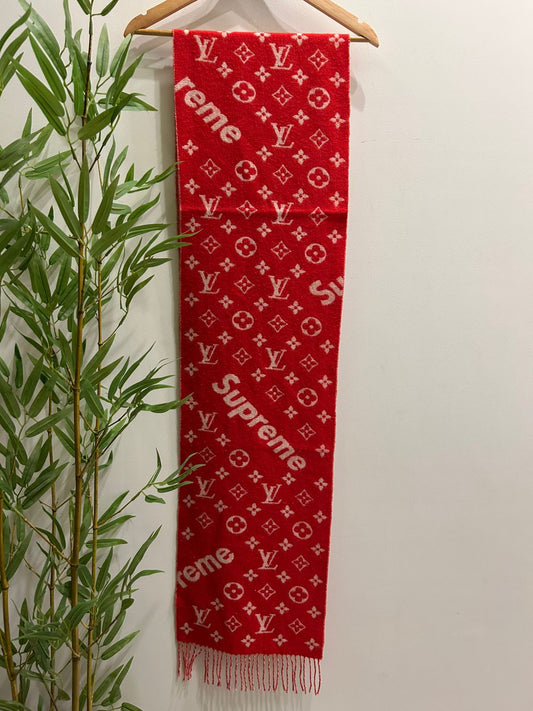 Louis Vuitton x Supreme Unisex Scarf