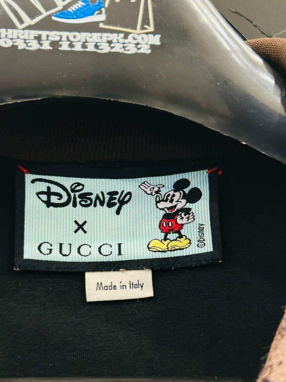 Gucci x Disney Mickey Mouse GG Canvas Jacket.