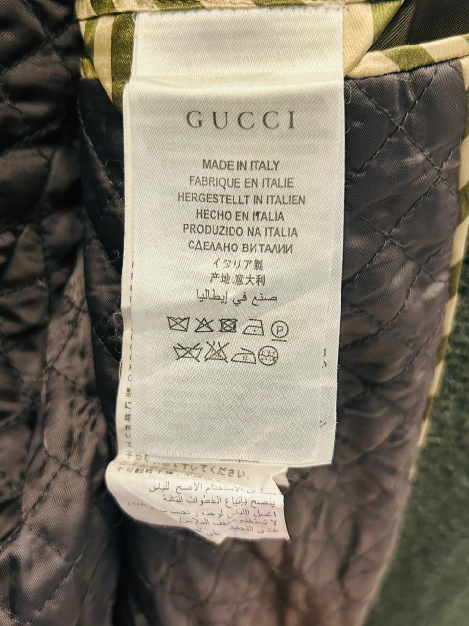 Gucci Women's Wool Blend Overcoat
