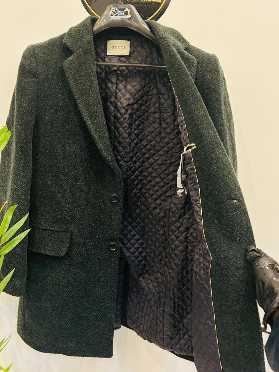 Gucci Women's Wool Blend Overcoat